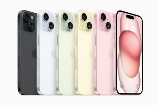 گوشی موبایل اپل iPhone 15 CH/A دو سیم کارت ظرفیت 128 گیگابایت رم 6 گیگابایت - Not Active رجیستر شده