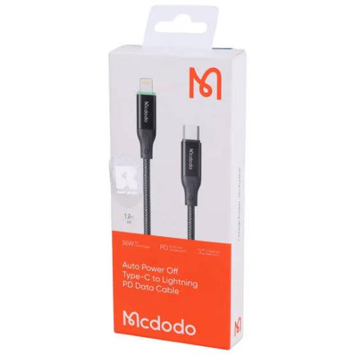 کابل شارژ سریع تایپ سی به لایتنینگ 36 وات مک دودو Mcdodo CA-694 USB-C to Lightning 36W Cable
